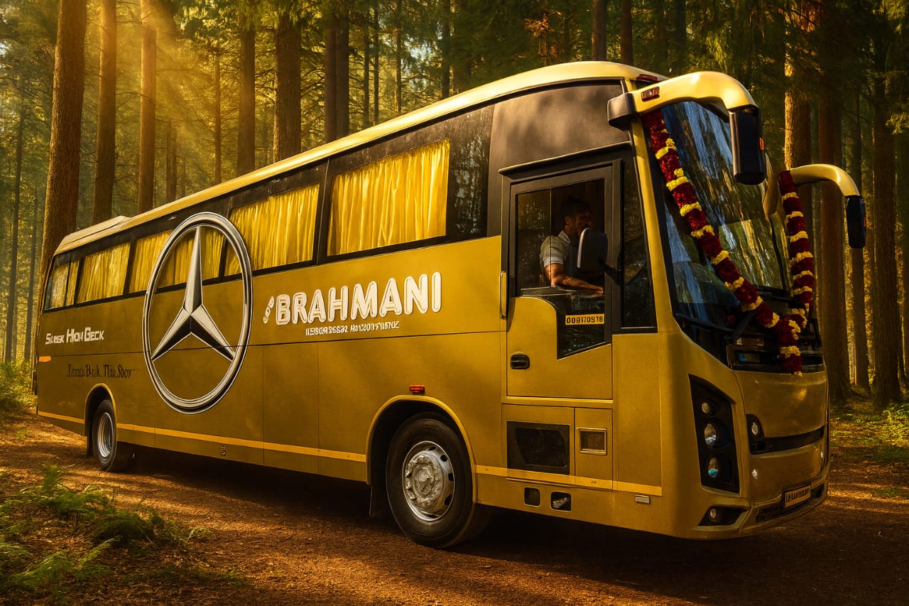 49-Seater 2x2 AC Coach Air Suspension